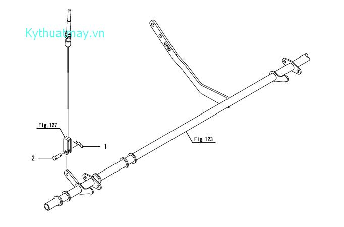 Thiết bị gắn bộ đồng tốc cấp lúa dọc